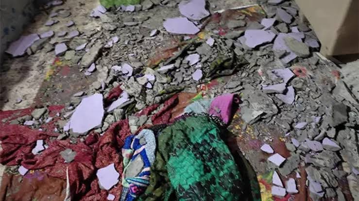 Patient Escapes Injury After Ceiling Plaster Falls Inside Maharashtra Government Hospital