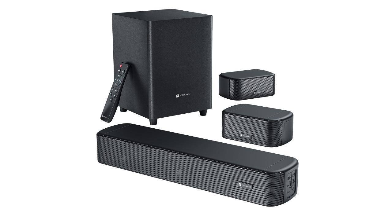 Portronics Launches 150W Pure Sound Pro X2 Home Theatre at Special Price of Rs 5999