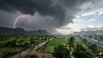Rain and Strong Winds Likely Across Coastal and Interior Karnataka During Next Twenty Four Hours