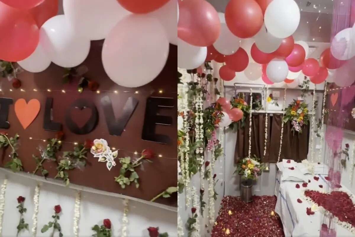 Romantic Train Cabin Decoration Sparks Safety Concerns and Railway Action