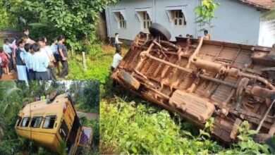 School Bus Mishap in Udupi Leaves 7 Students Injured