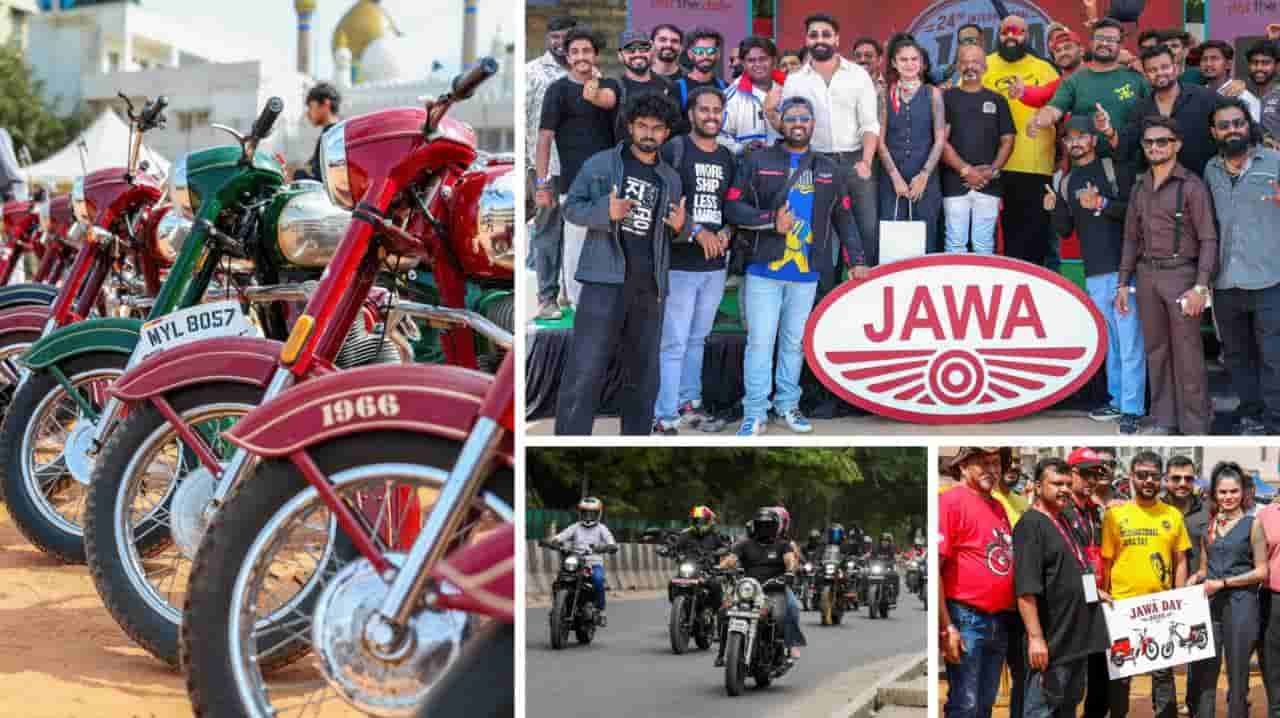 Vintage Jawa and Yezdi Motorcycles Steal the Spotlight as Bengaluru Hosts Global Riders Celebration