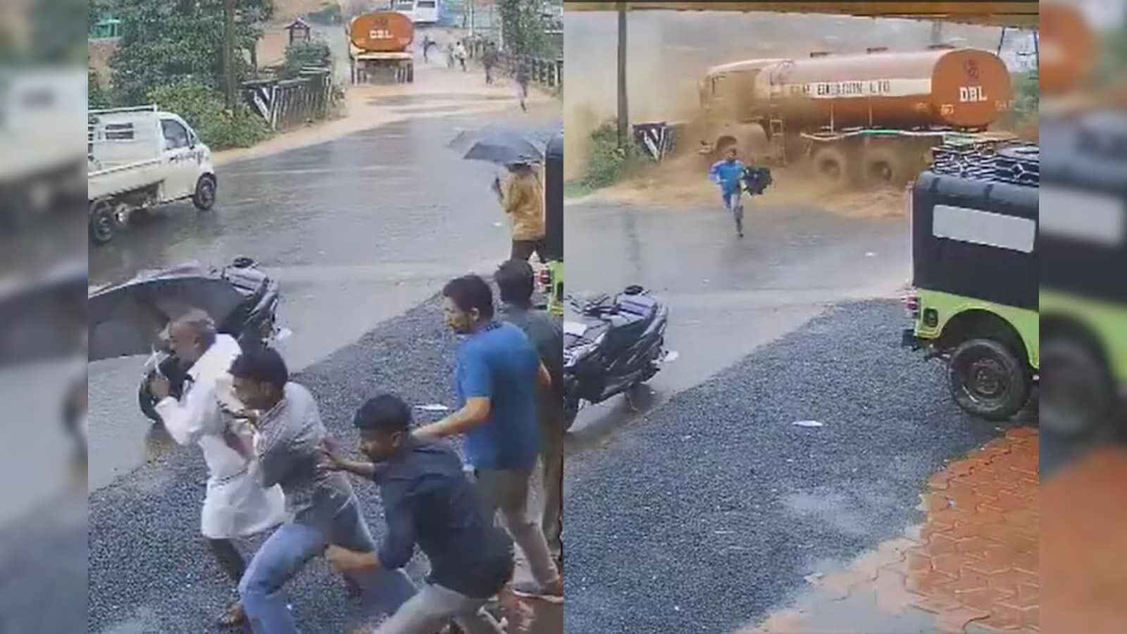 Viral Video Shows Massive Landslide Devastation in Wayanad After Heavy Rain