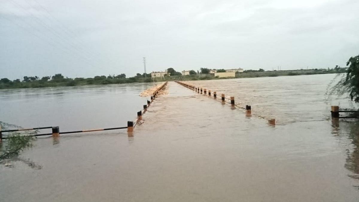 Sedam Residents Cross Flooded River To Carry Out Funeral Amid Bridge Delay