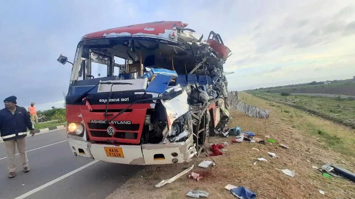 Belagavi Bus Accident Kills Three Young Men Returning From Ganesh Procession