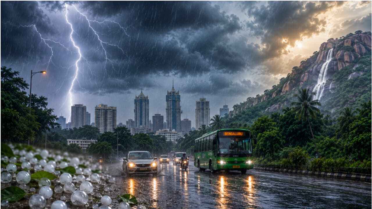 Karnataka Rain Alert as Nine Districts May Receive Thunderstorms Today