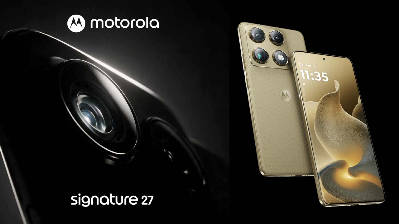 Motorola Signature 27 Launch Set for September 22 With 200MP Camera