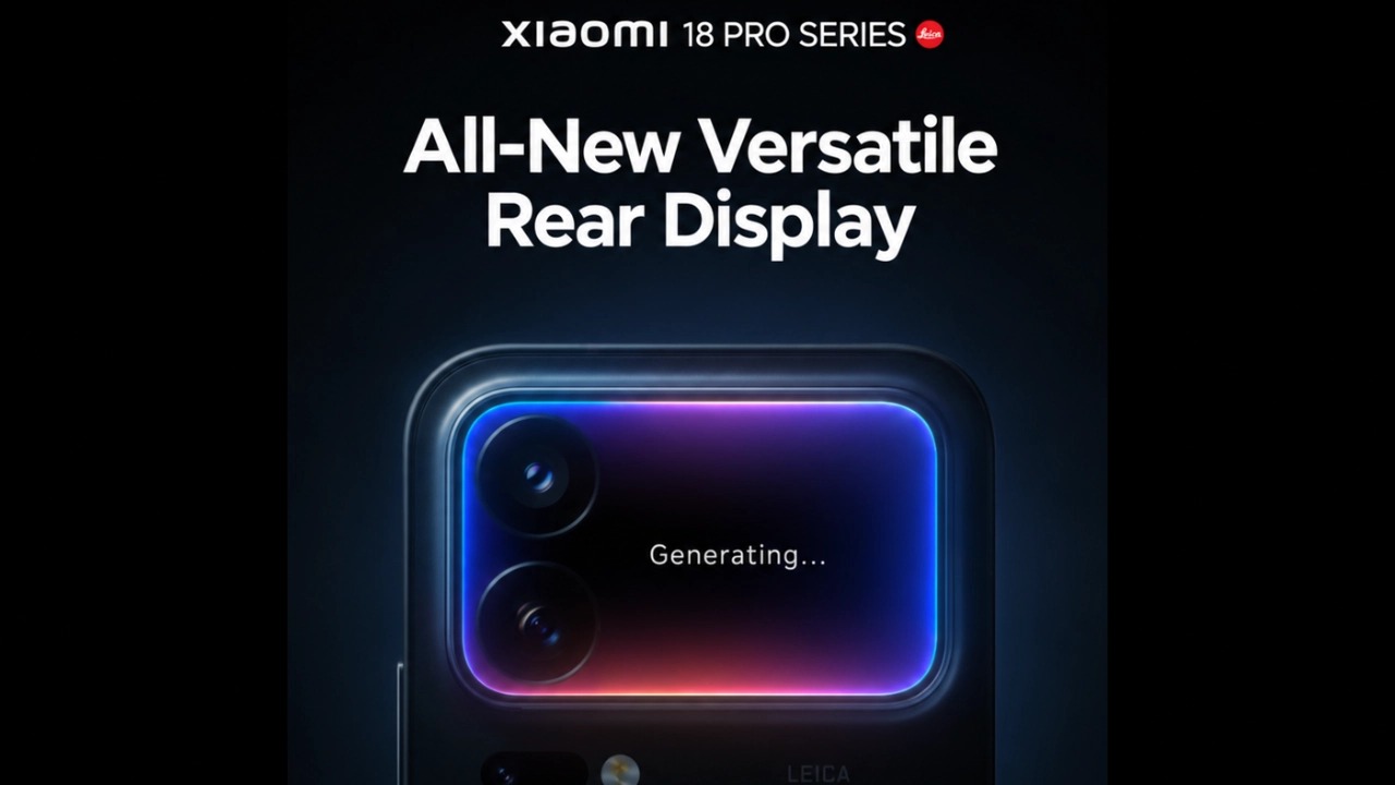 Xiaomi 18 Pro September Launch Confirmed With Rear Display