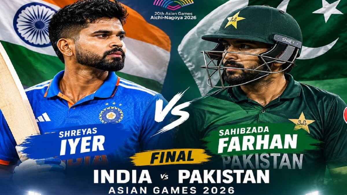 India vs Pakistan Asian Games 2026 T20 Final: Match Date, Time, Live Streaming & Full Details