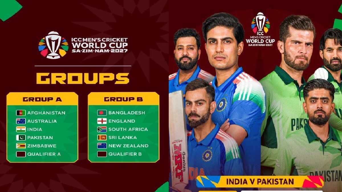 ODI World Cup 2027 Full Schedule: India vs Pakistan Match on October 10