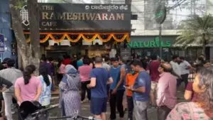Bangalore Rameshwaram Café Blast: 9 injured, Watch the horrifying CCTV footage
